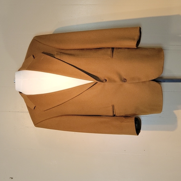 Ferritin Camel Wool And Cashmere Blazer